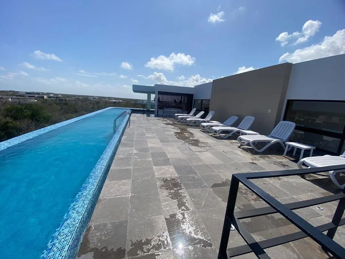 Infinity Pool Nature Tulum Mexico