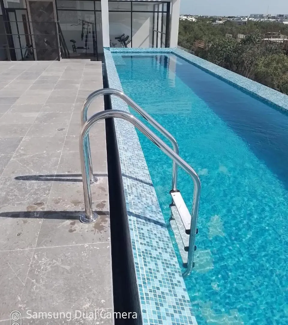 Apartment Infinity Pool Nature Tulum Mexico